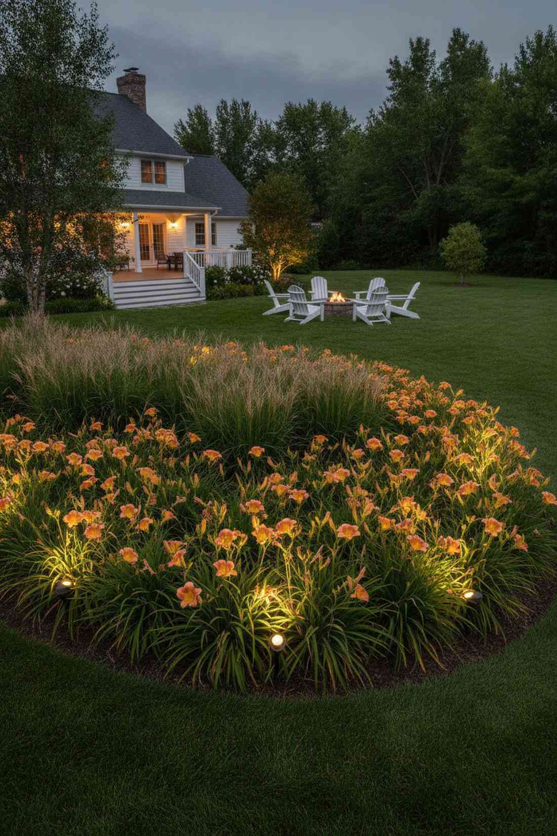 mass planting wash lighting
