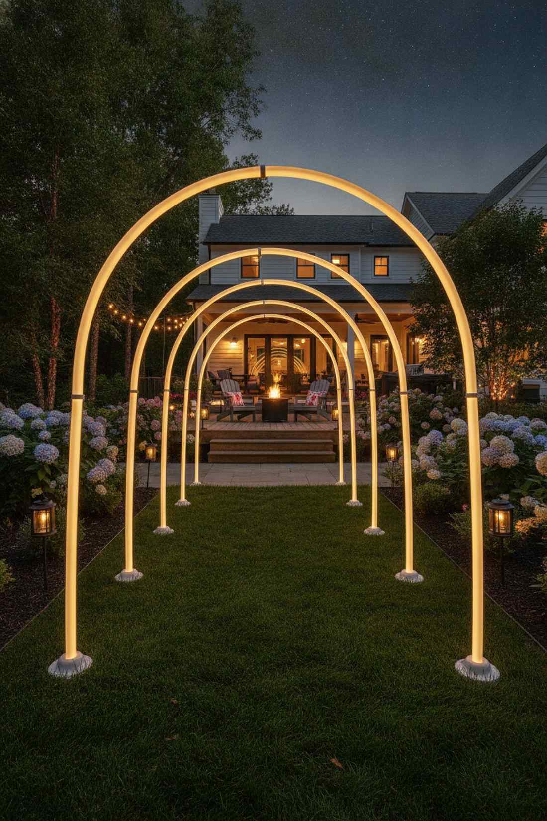 removable arch frames