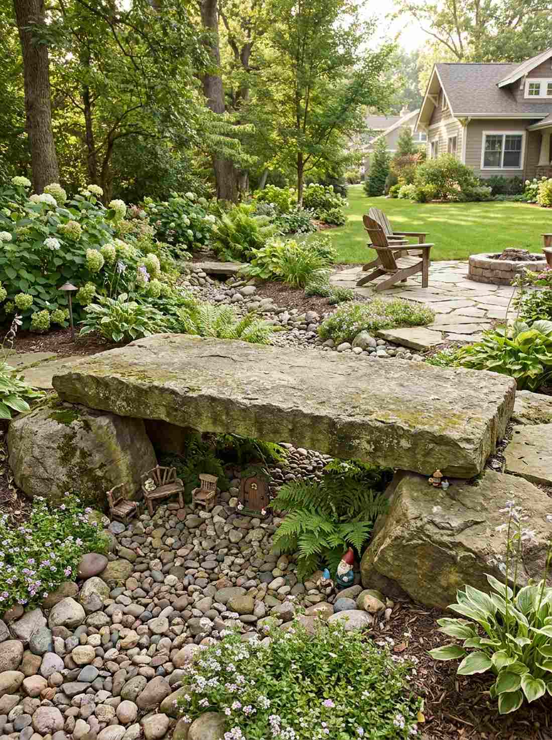 stone bridge crossing