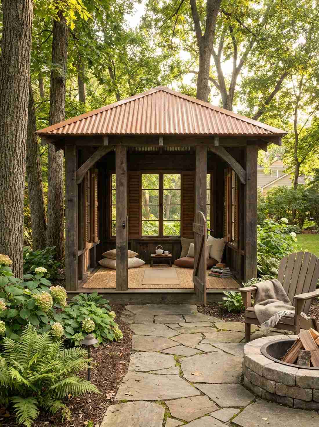tea house ceremonial pavilion