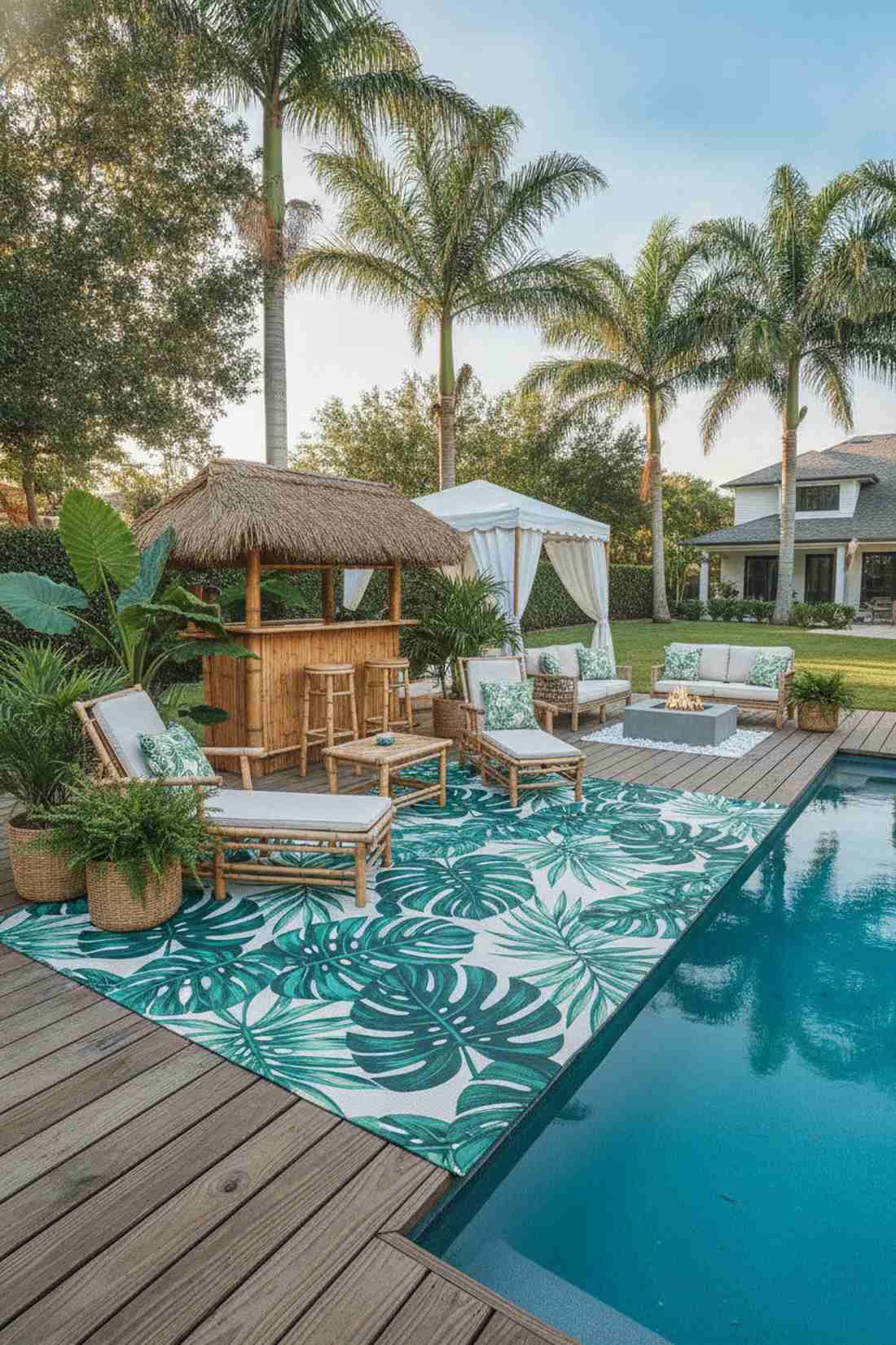 tropical resort retreat