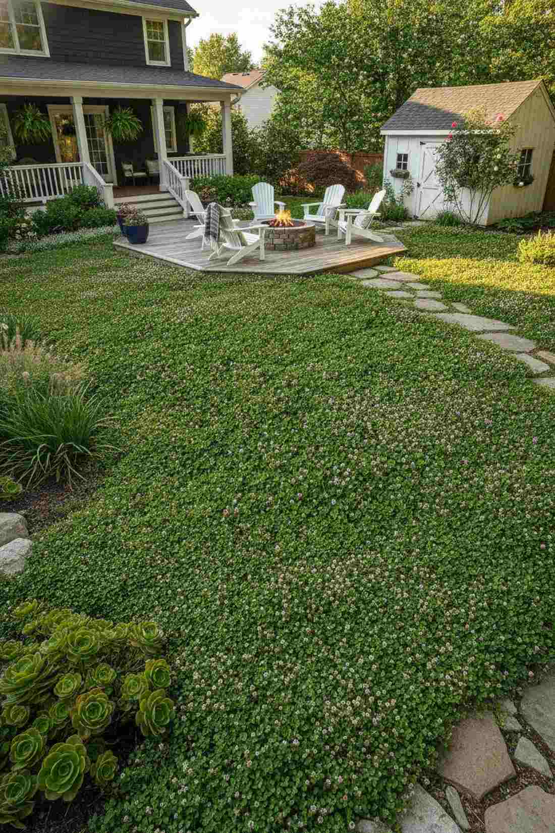 groundcover alternative lawns