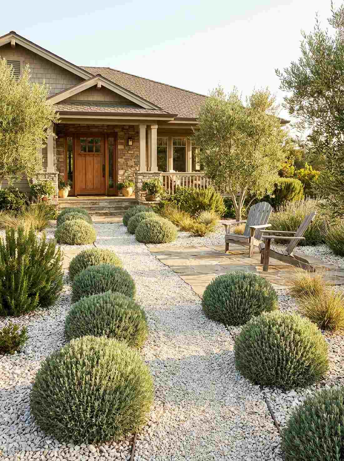 lavender structural mounds