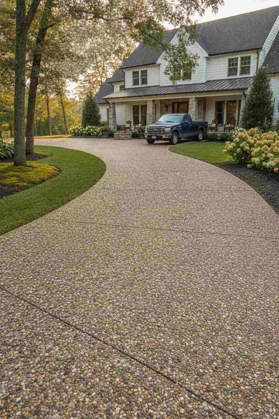 non slip aggregate finish