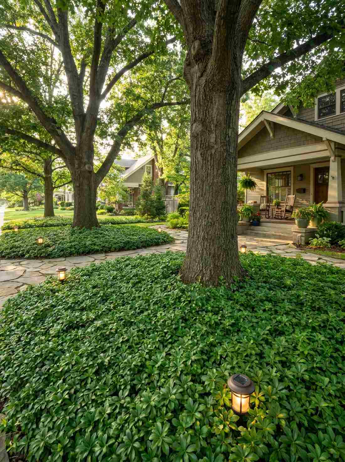 pachysandra for deep shade