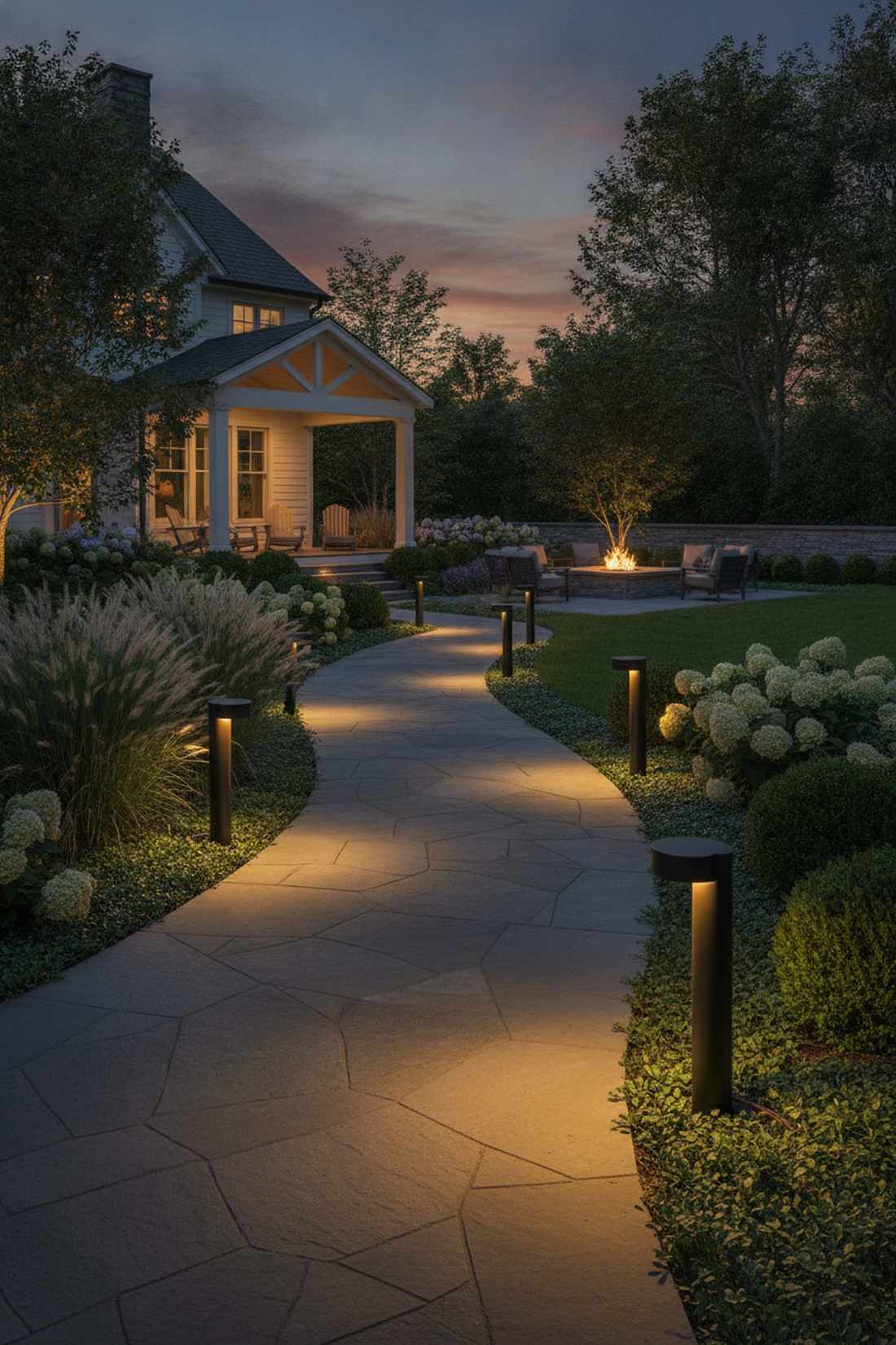 pathway bollard lighting