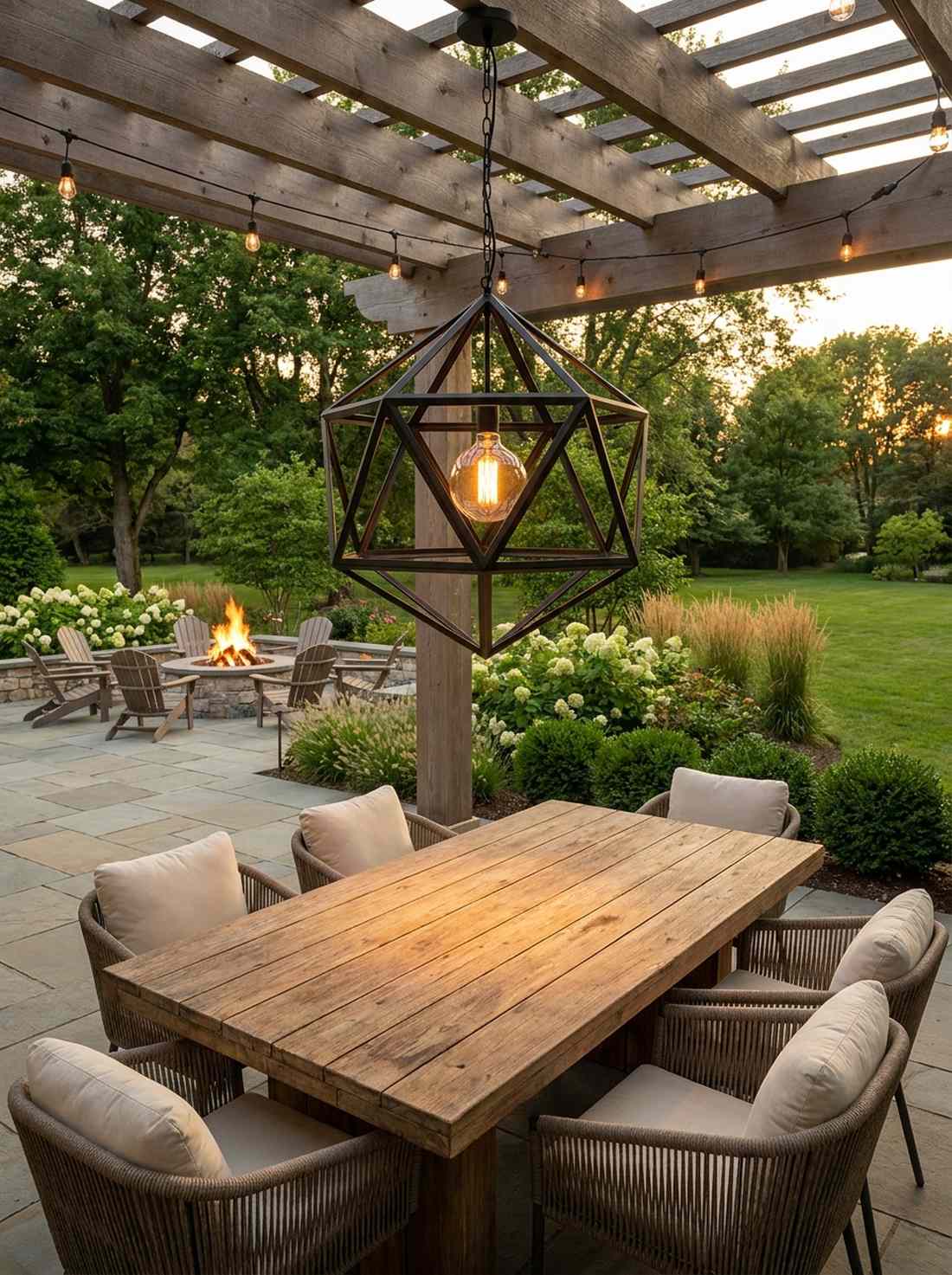 single pendant outdoor lighting