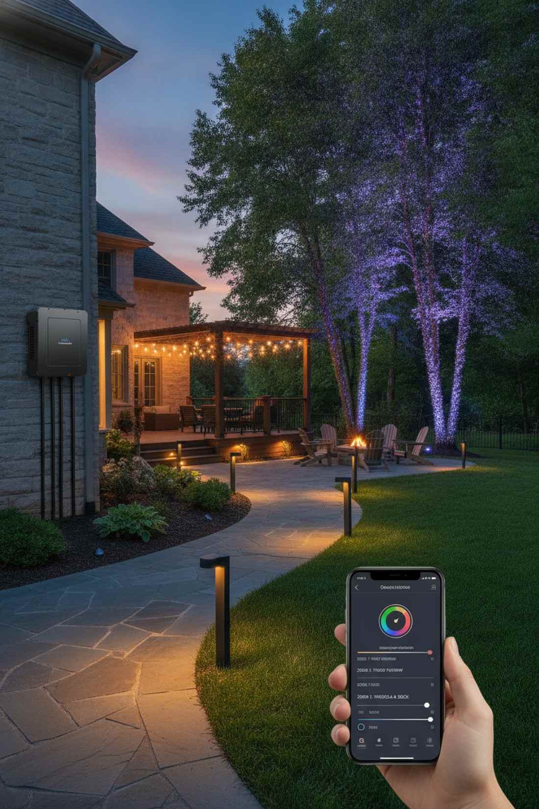 smart wifi landscape lighting