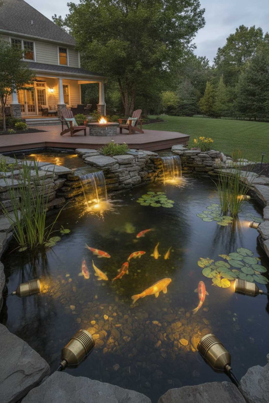 submersible pond lights