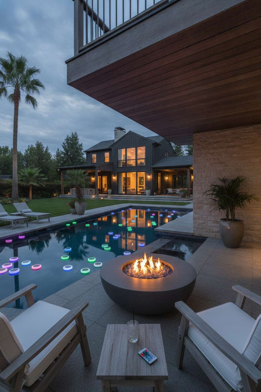 floating pool lights