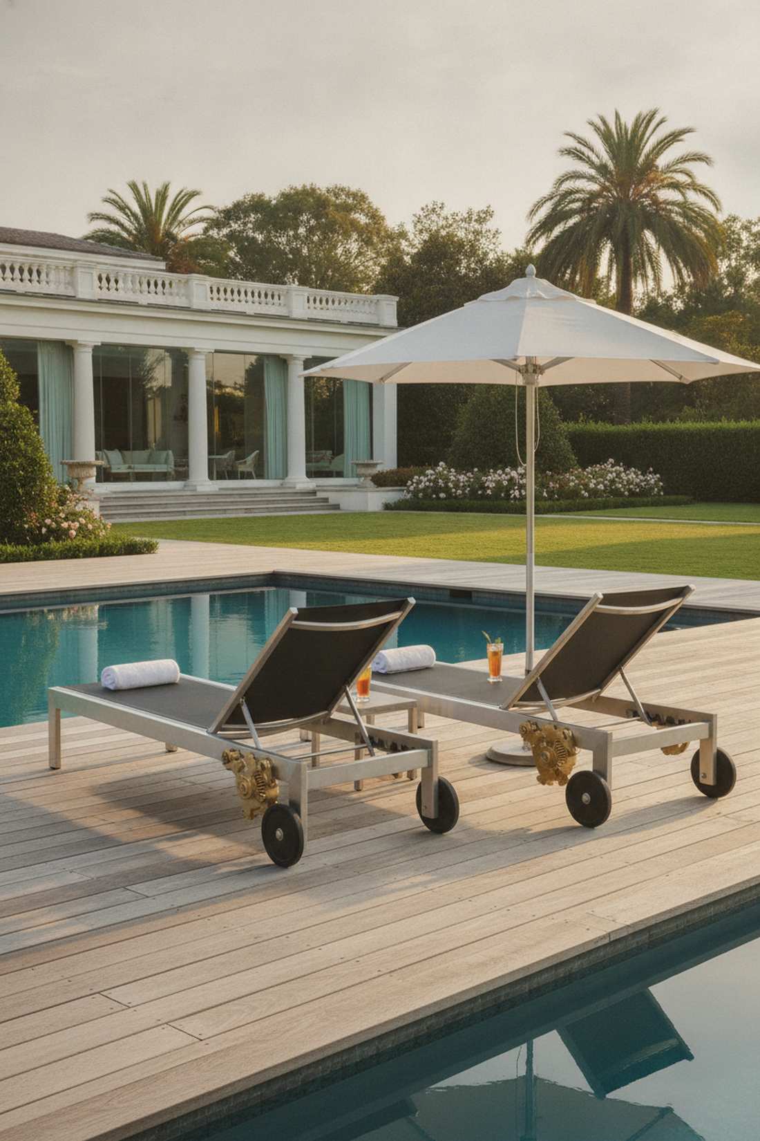 multi position chaise lounges
