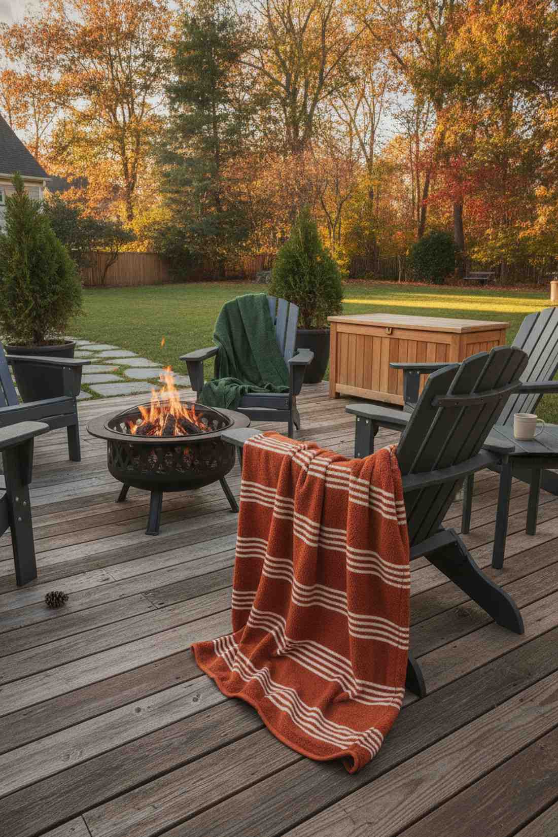 outdoor throw blankets