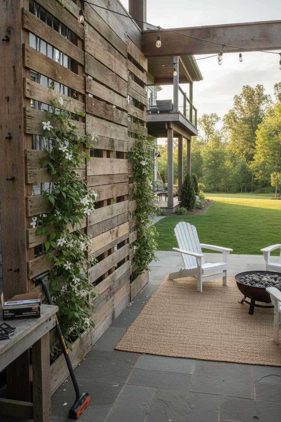 pallet wood upcycled panels