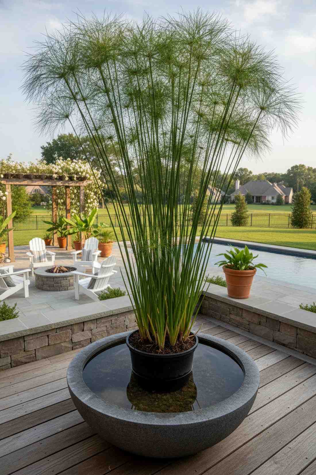 papyrus architectural umbels