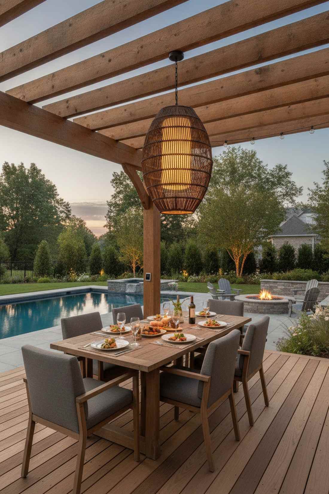 pendant light focal point