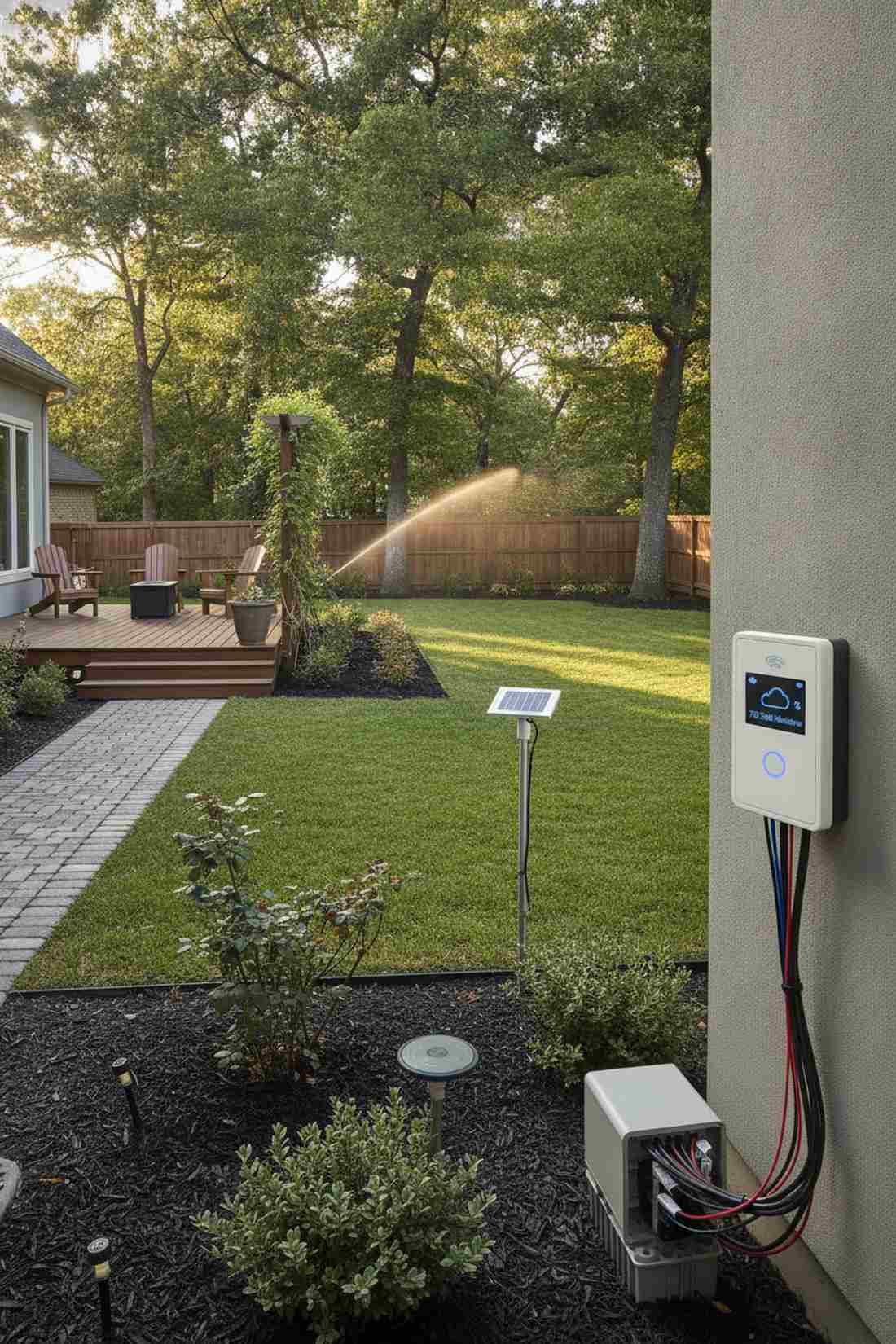 smart irrigation with weather sensors