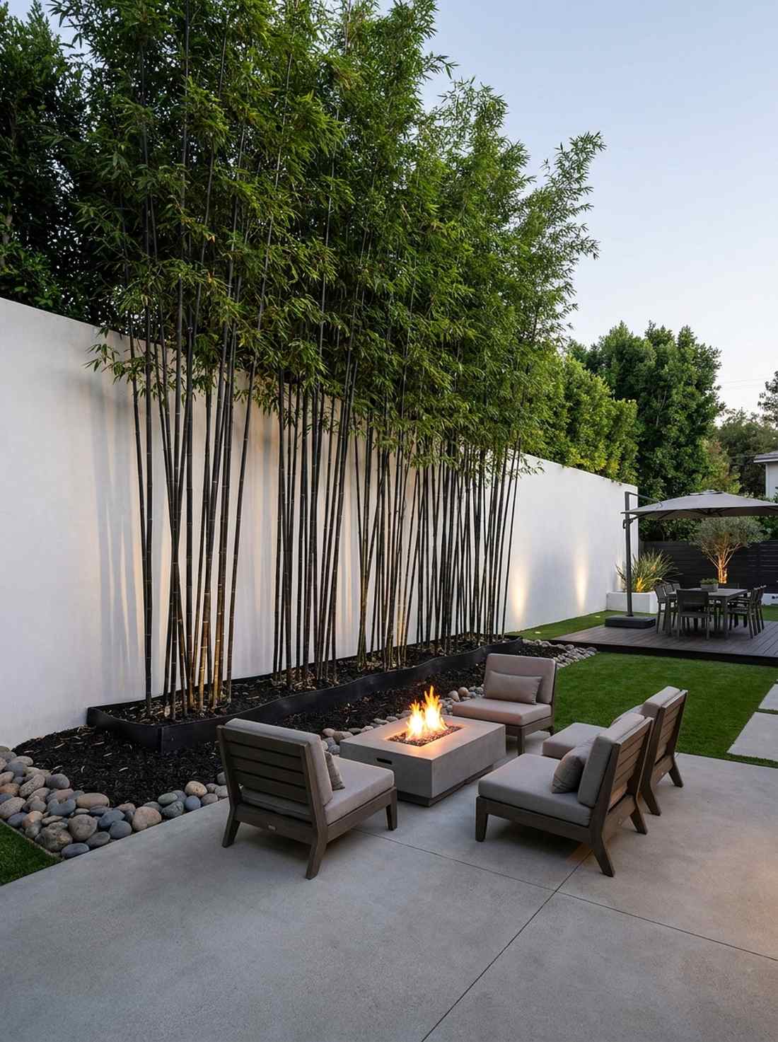 black bamboo