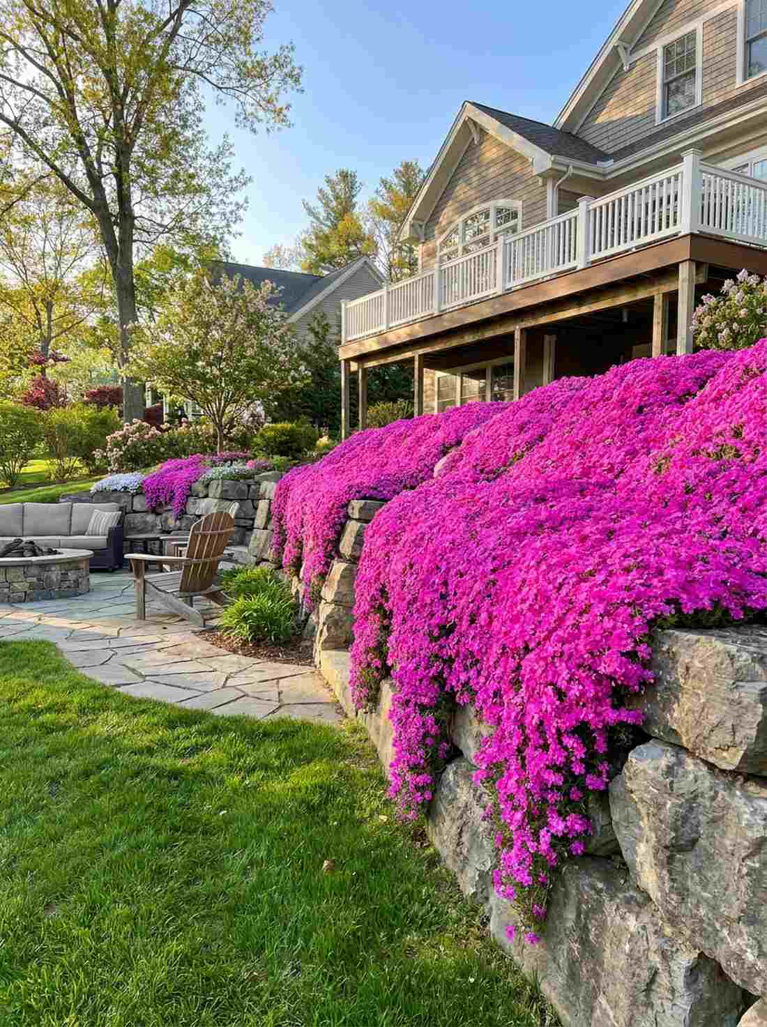 moss phlox spring color waves