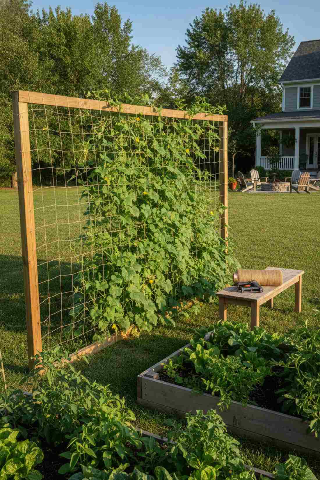 string netting temporary annual