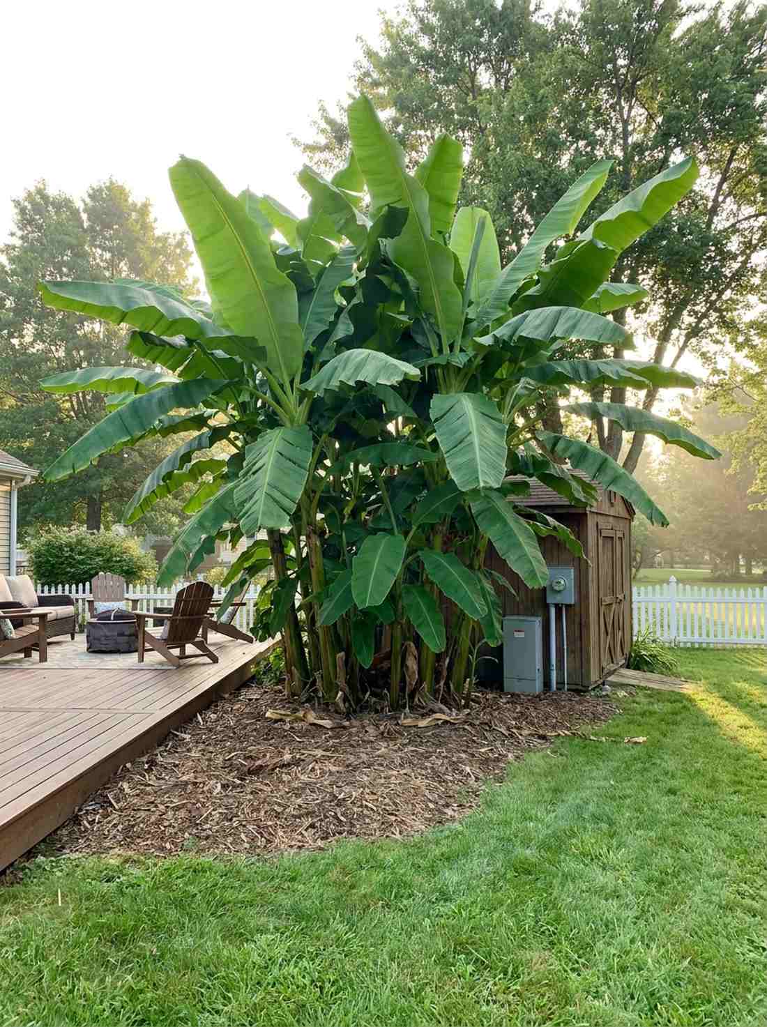 banana grove visual barrier
