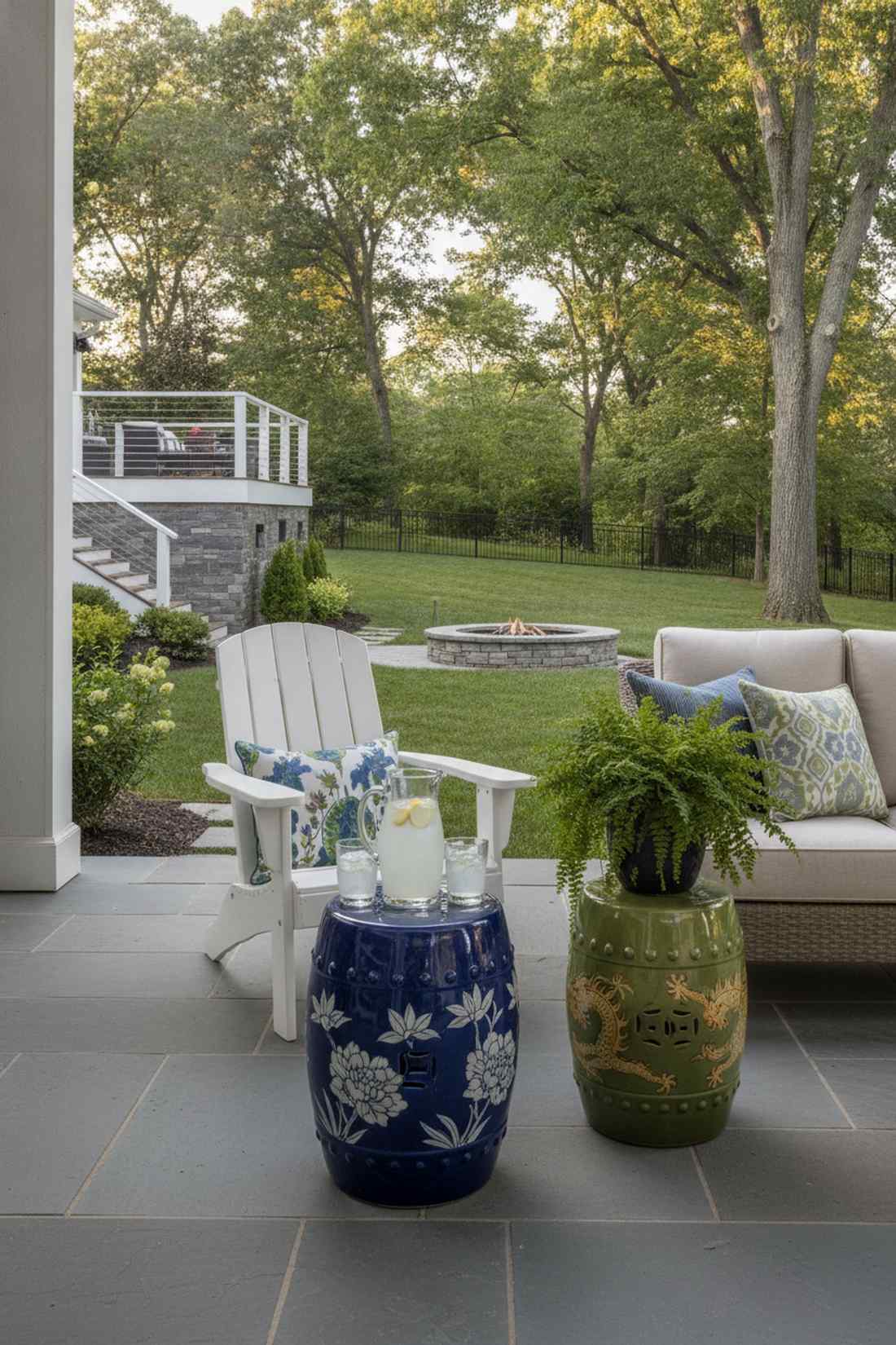 ceramic garden stools