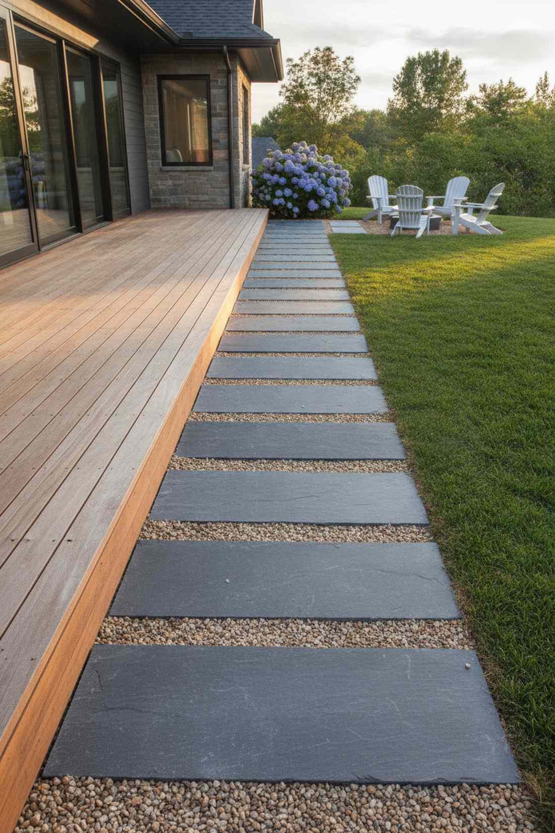 deck grade transition