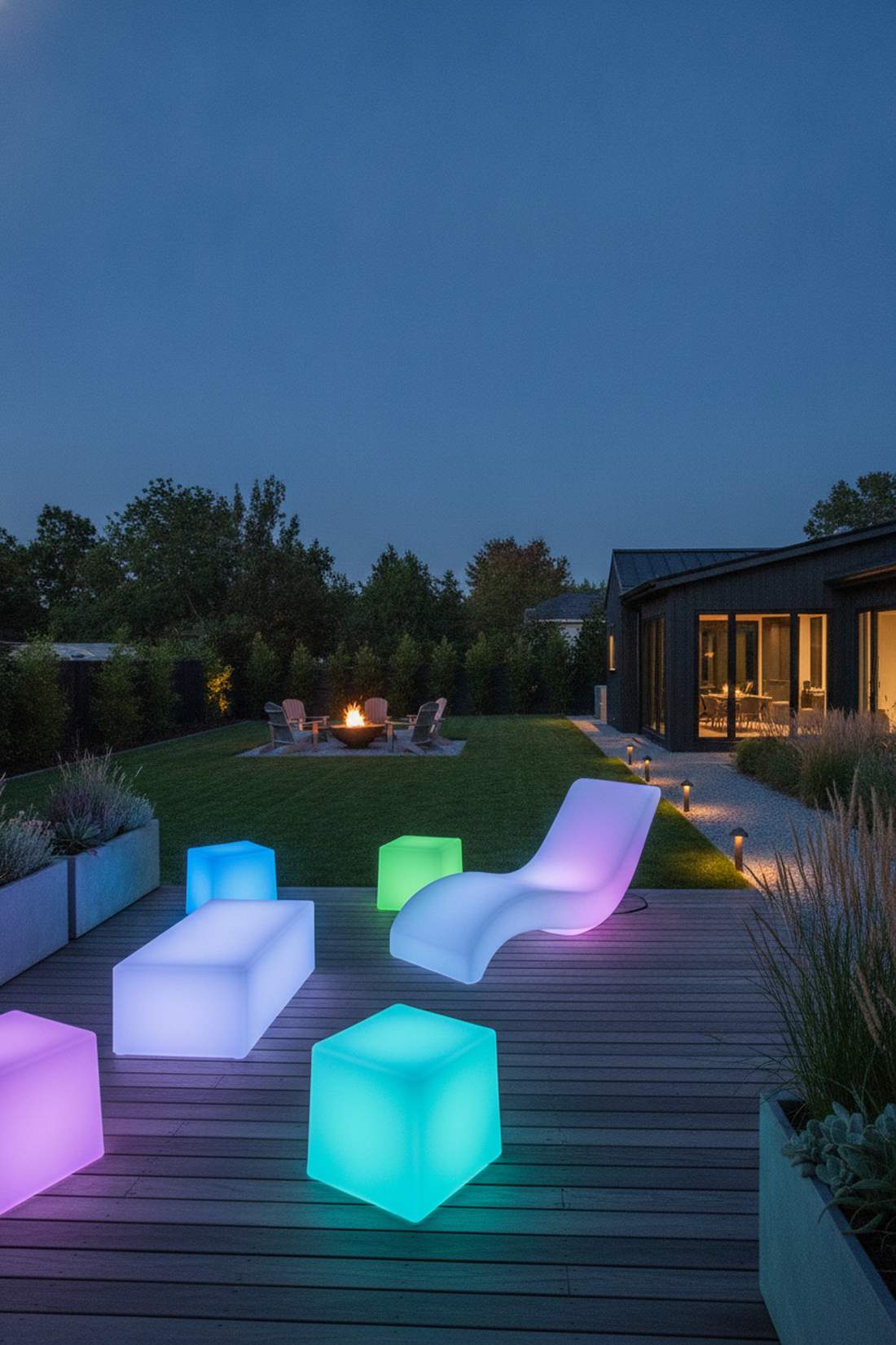 integrated lighting furniture