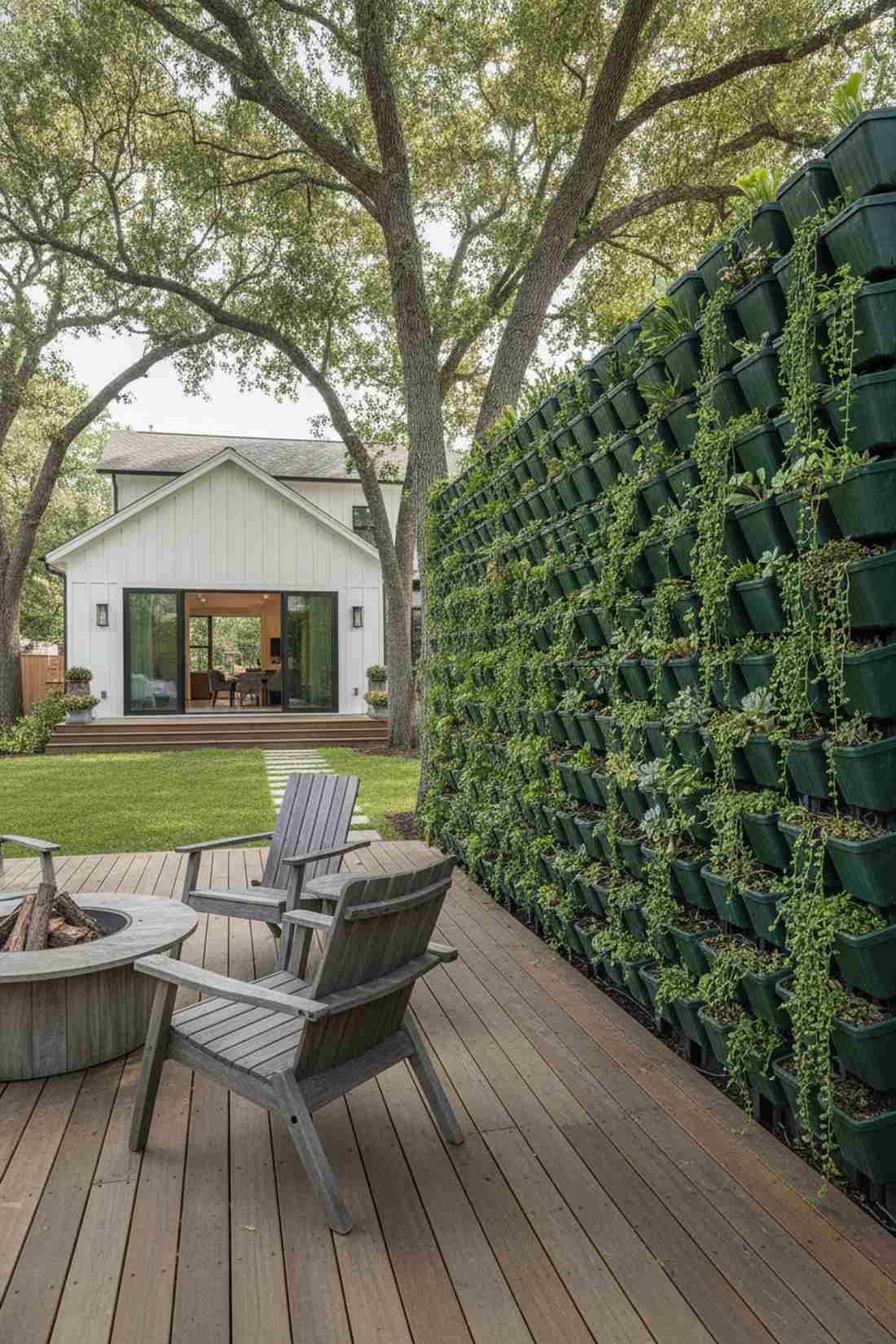 living wall planter screen
