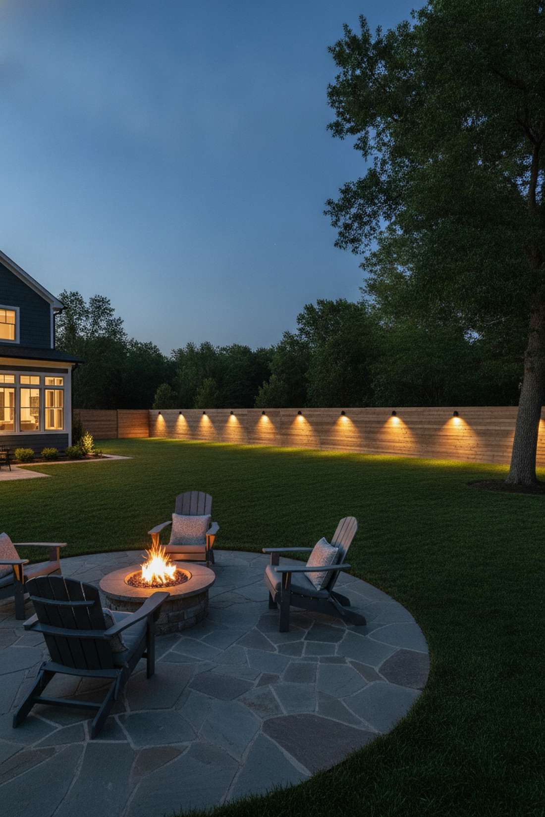 perimeter zone lighting