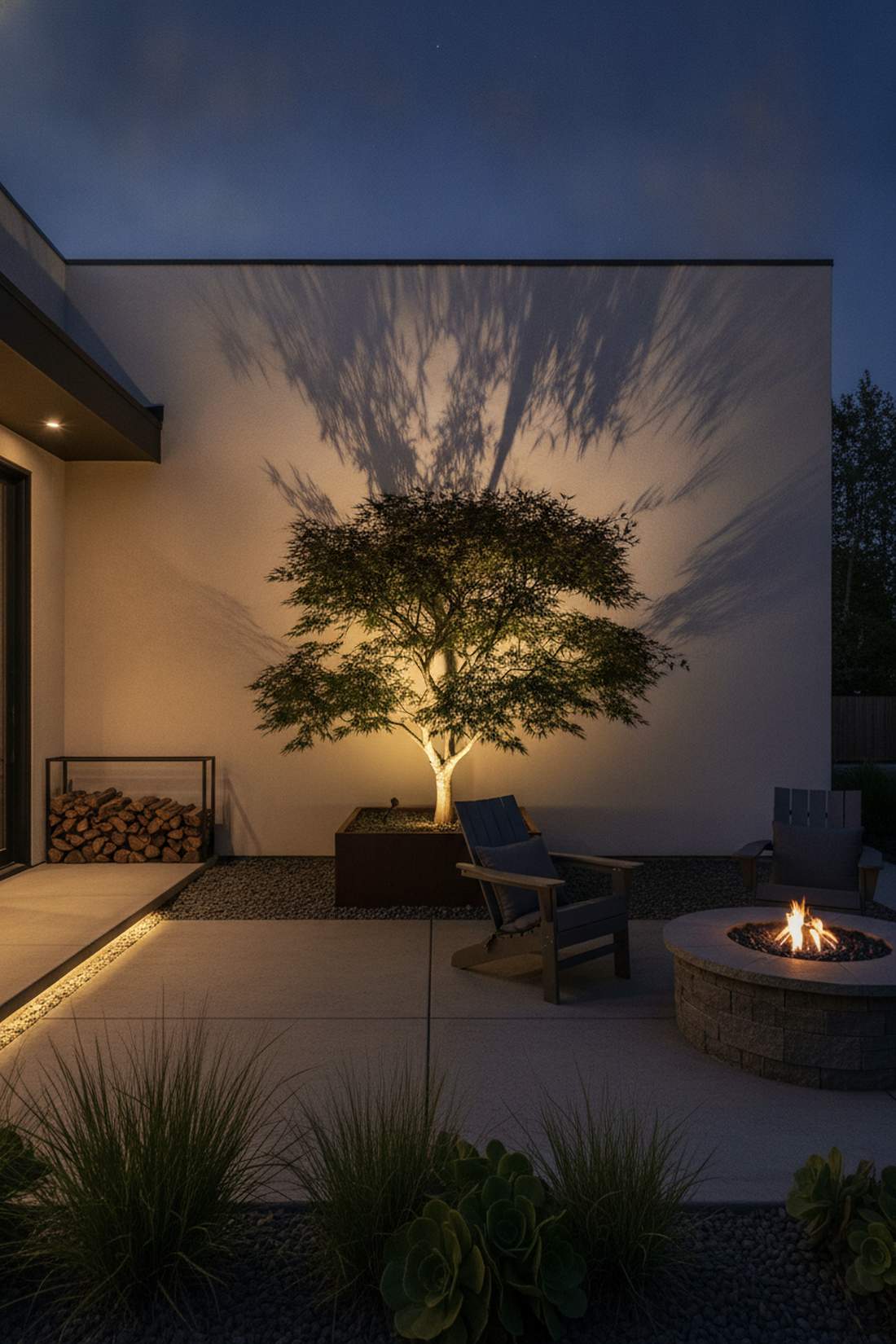 silhouette lighting