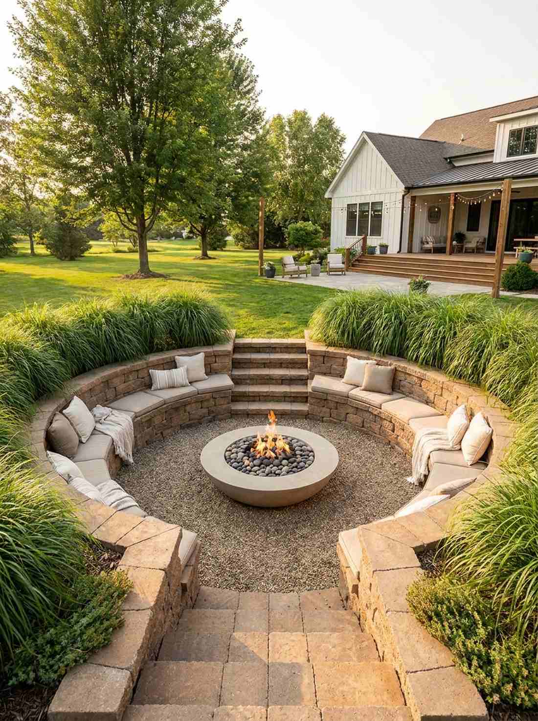 sunken conversation pit
