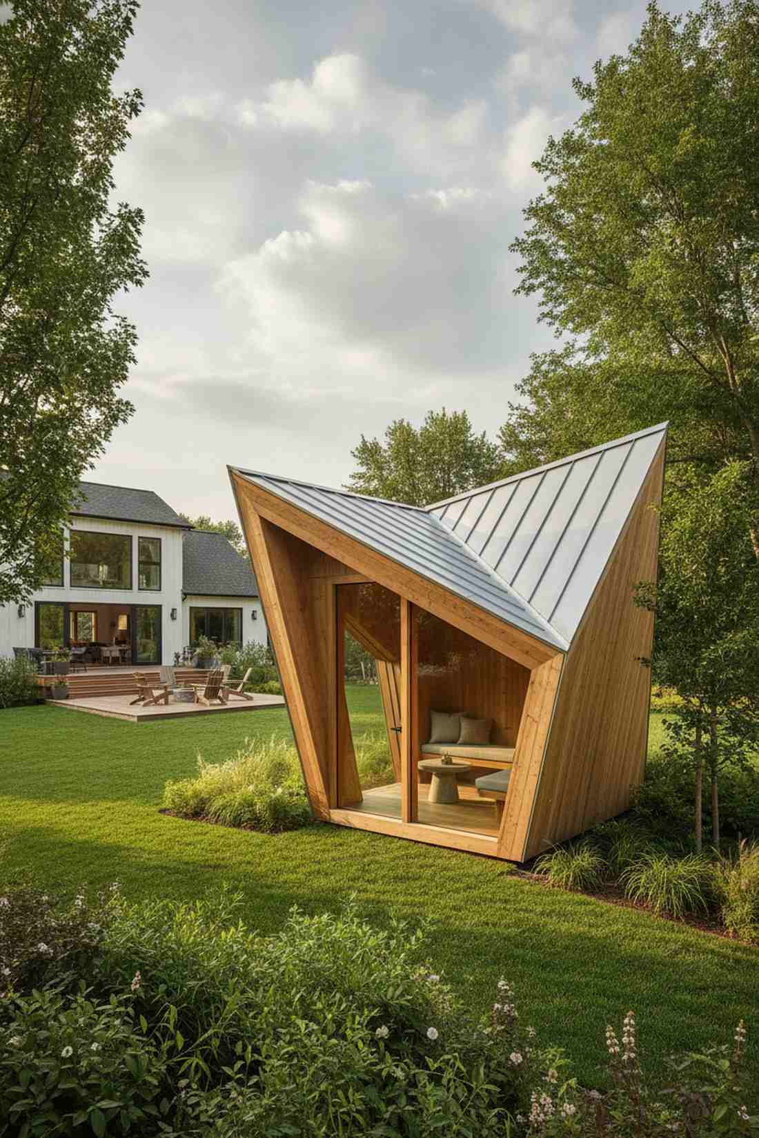angular geometric pod design