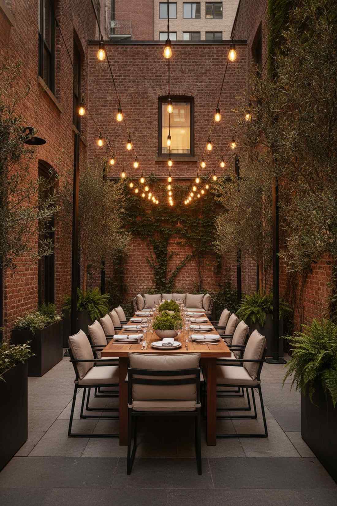bistro light dining zone