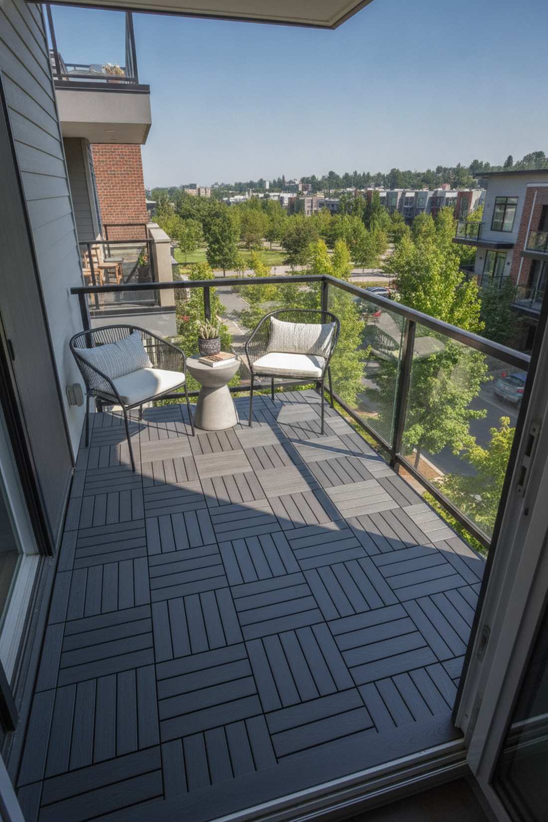 composite decking tiles