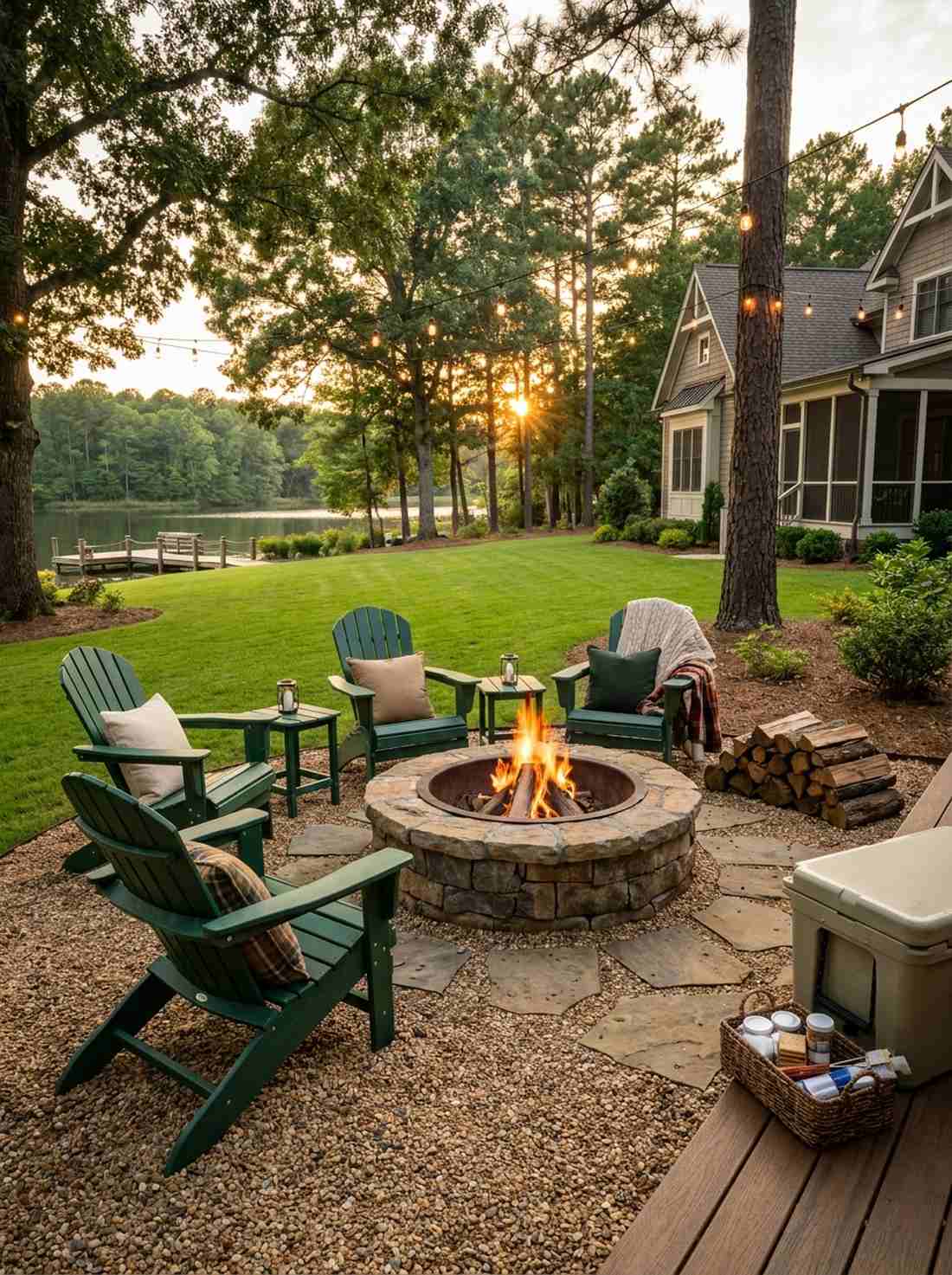 deep forest adirondack row