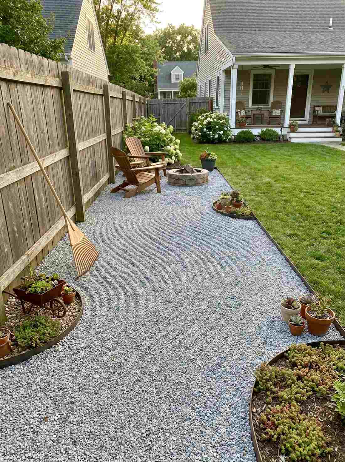 diagonal gravel current