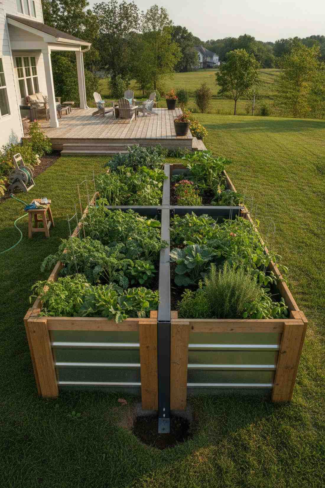 double wide production bed