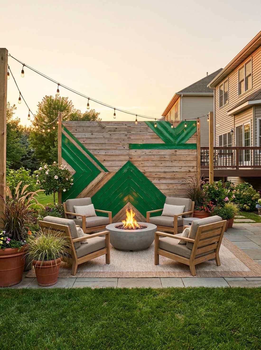 emerald accent panels