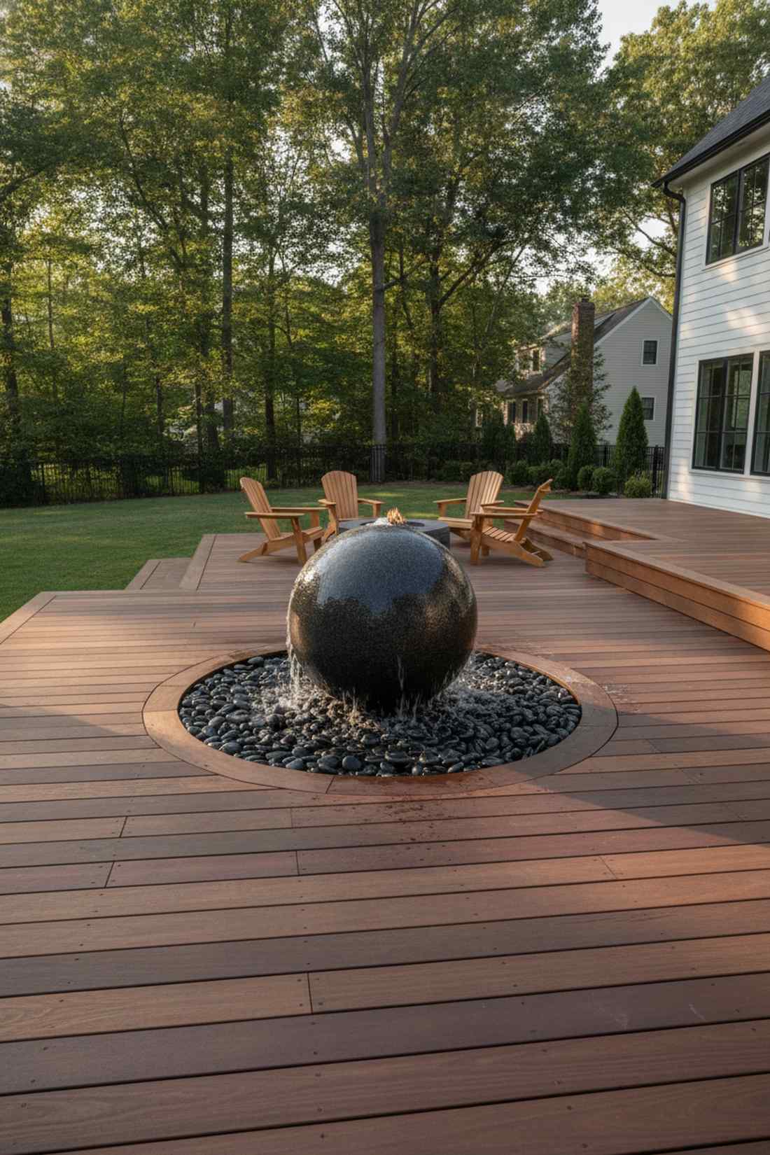 floating sphere fountain