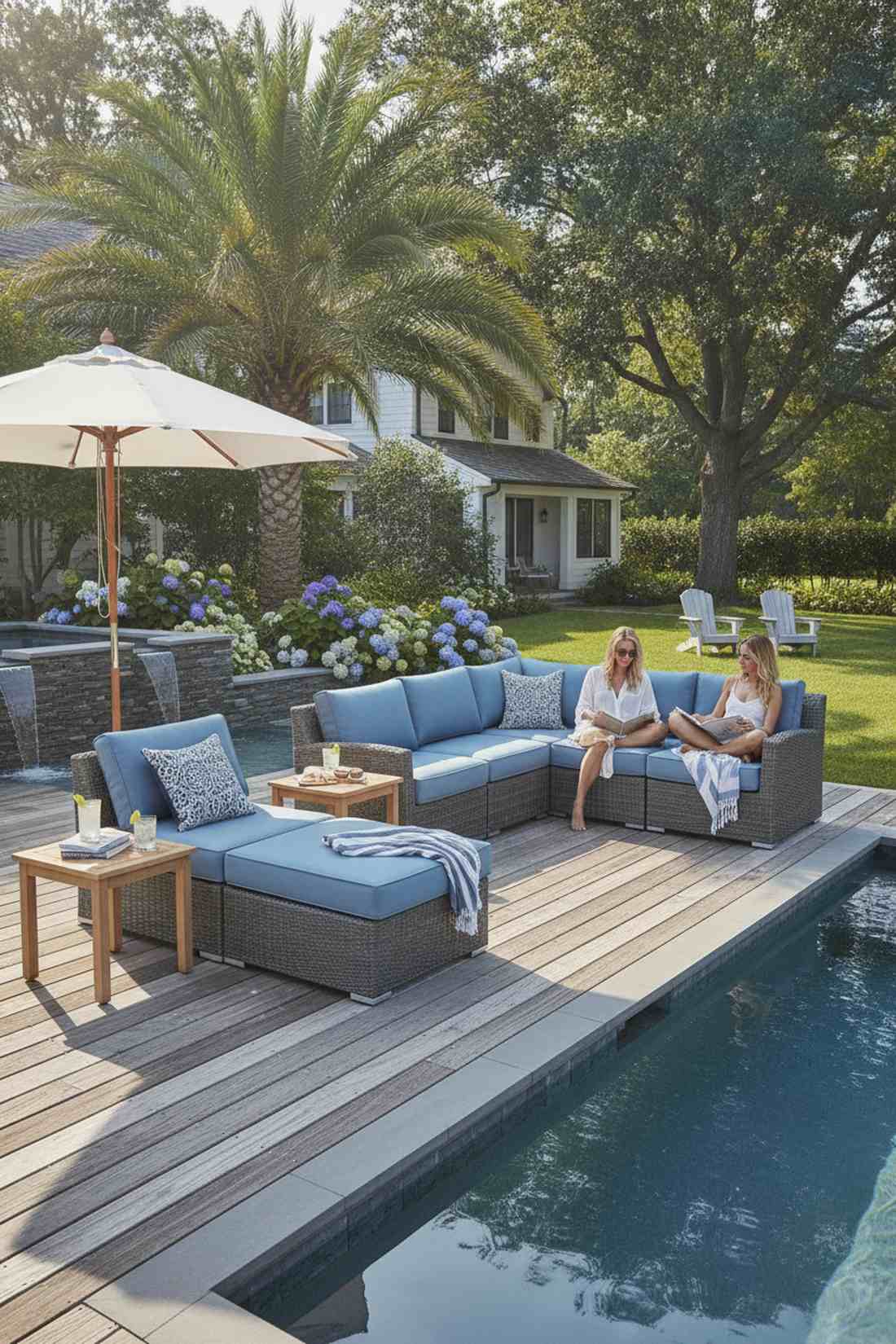 four piece chaise sectional