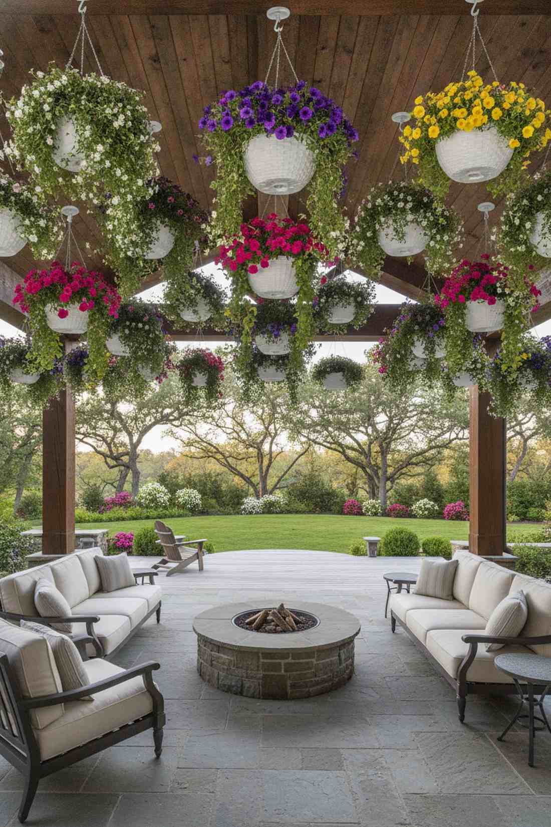 hanging ceiling hook gardens