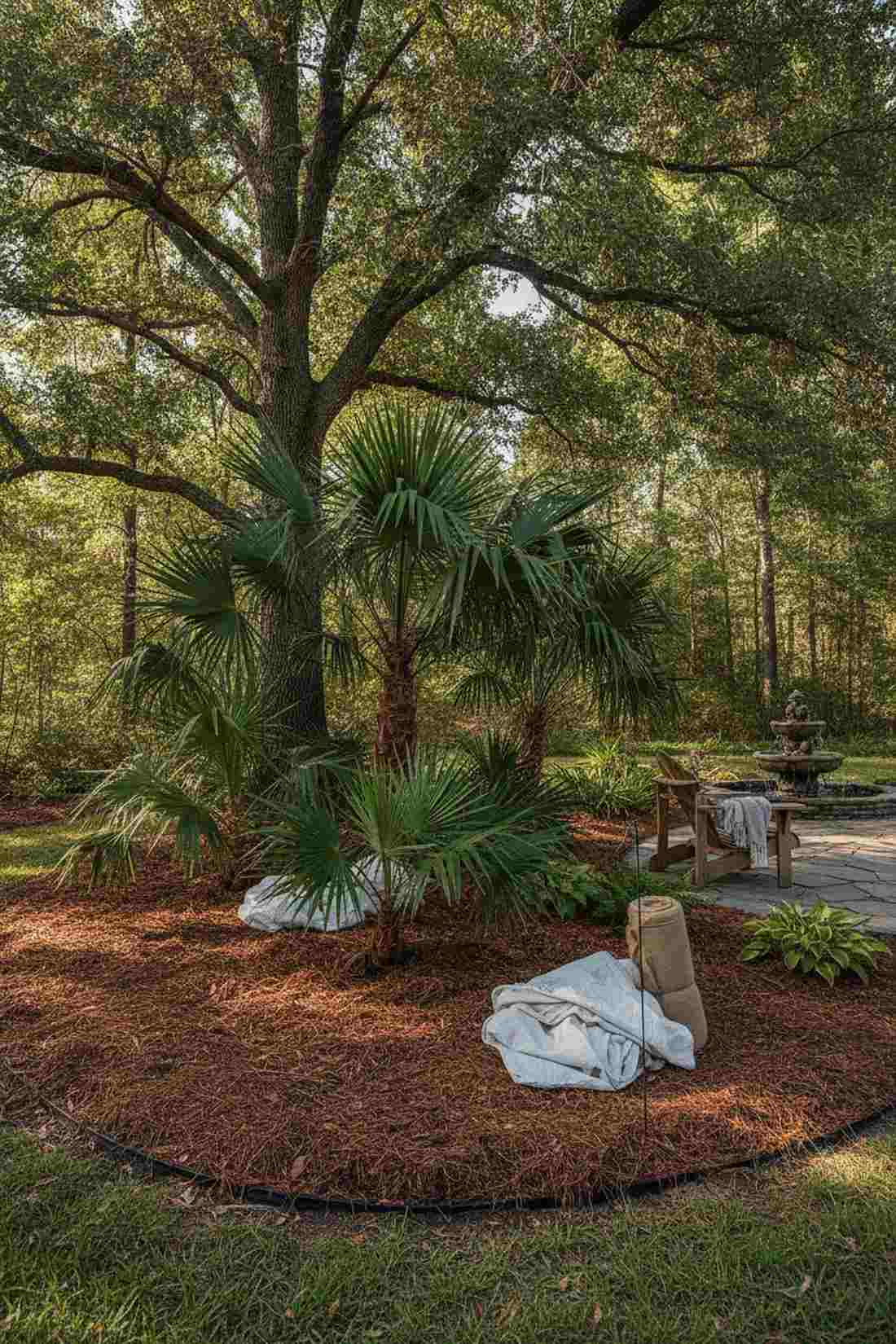 needle palm cold hardy tropical