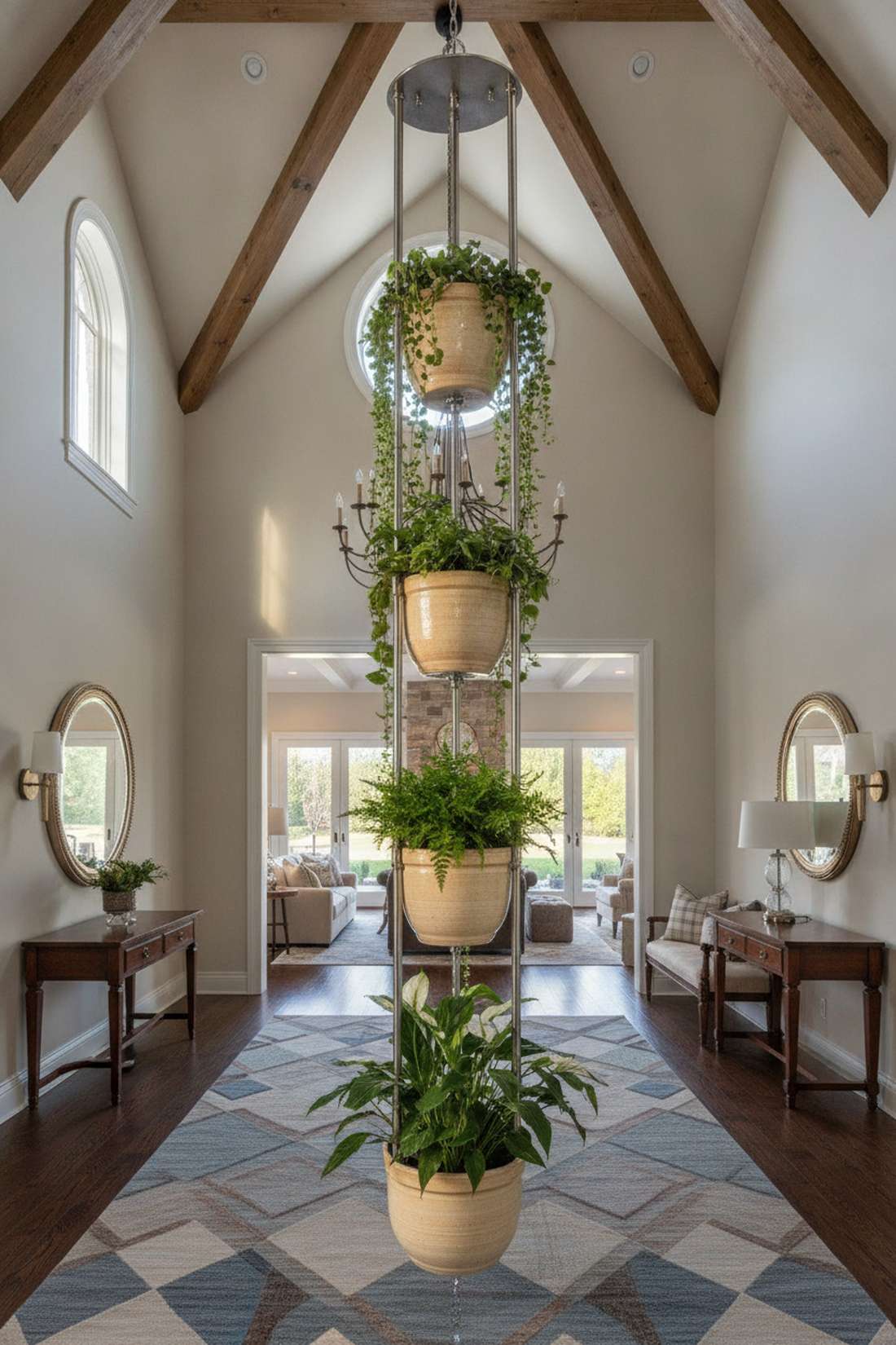 nested ceramic triple tier