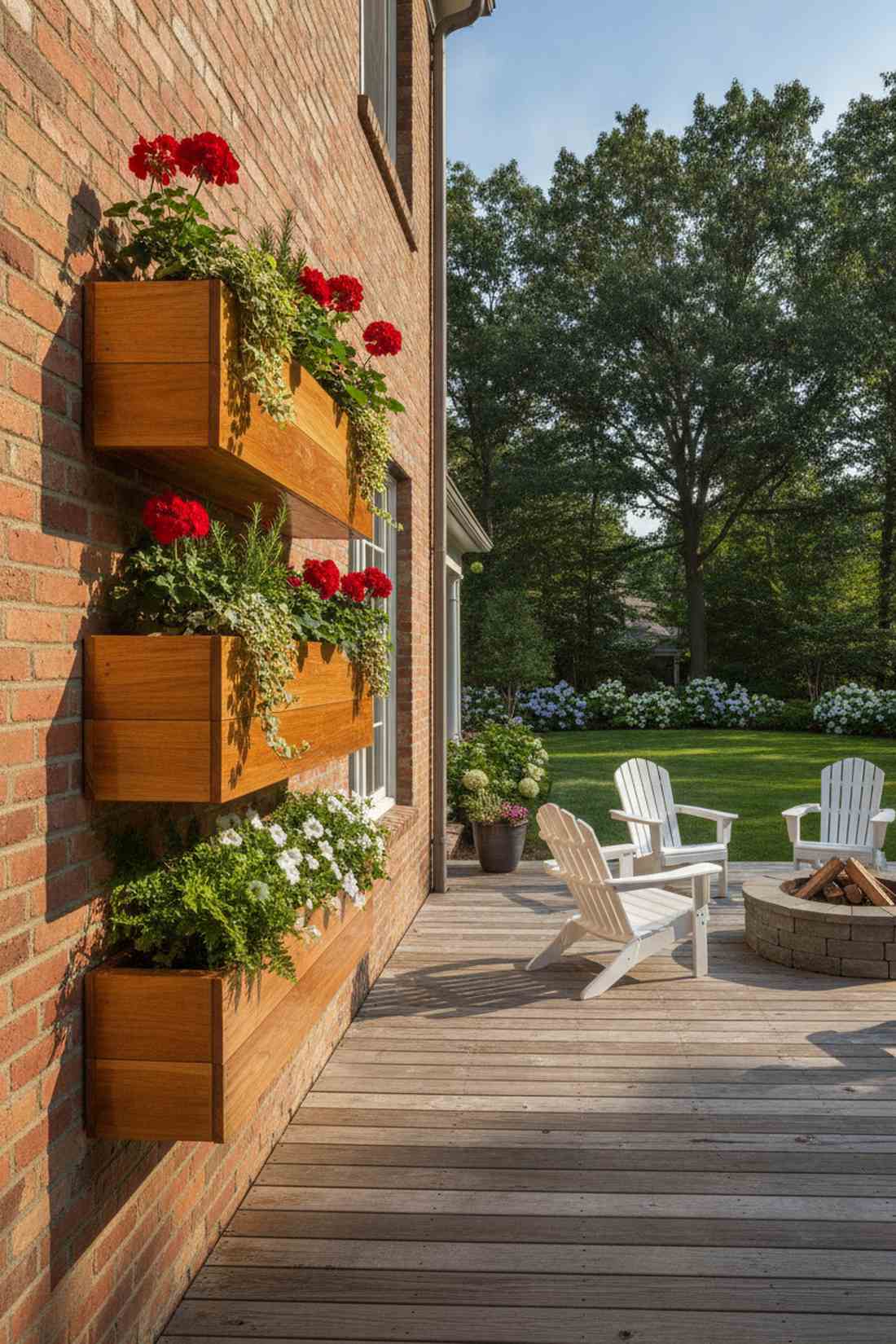 railing mounted planter systems