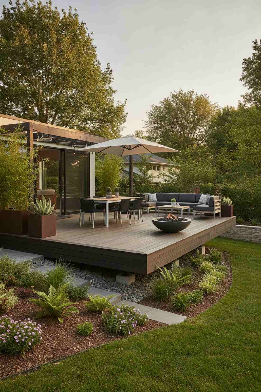 raised deck platform