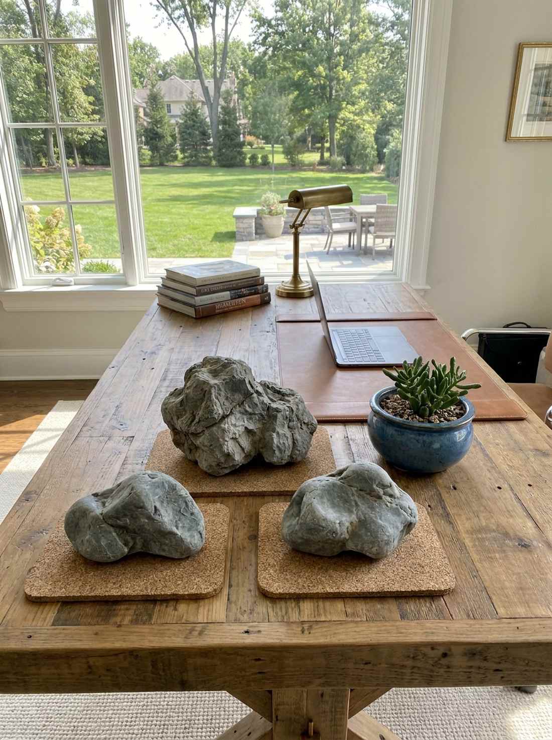 stone accent trio composition