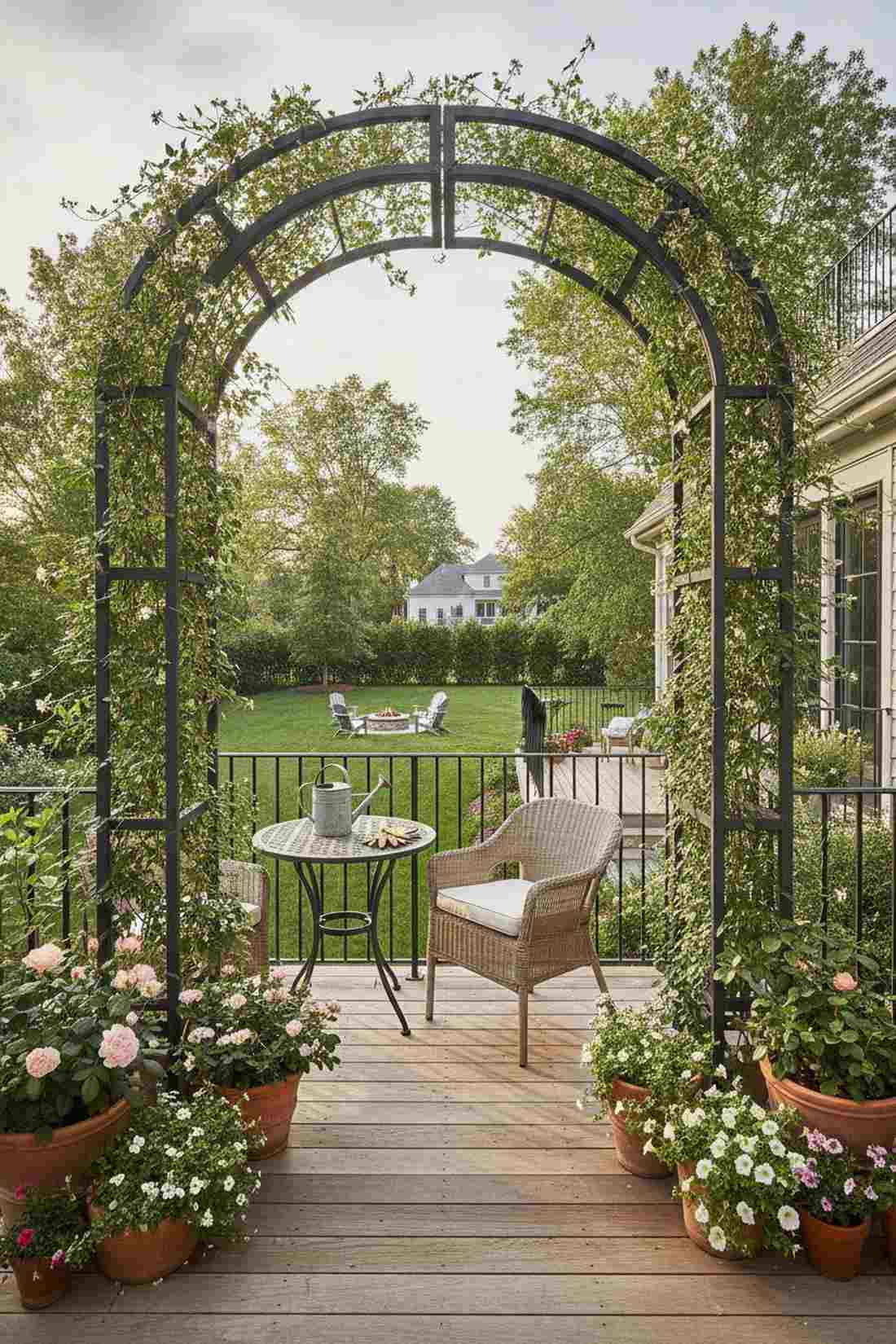 trellis arches for climbing plants