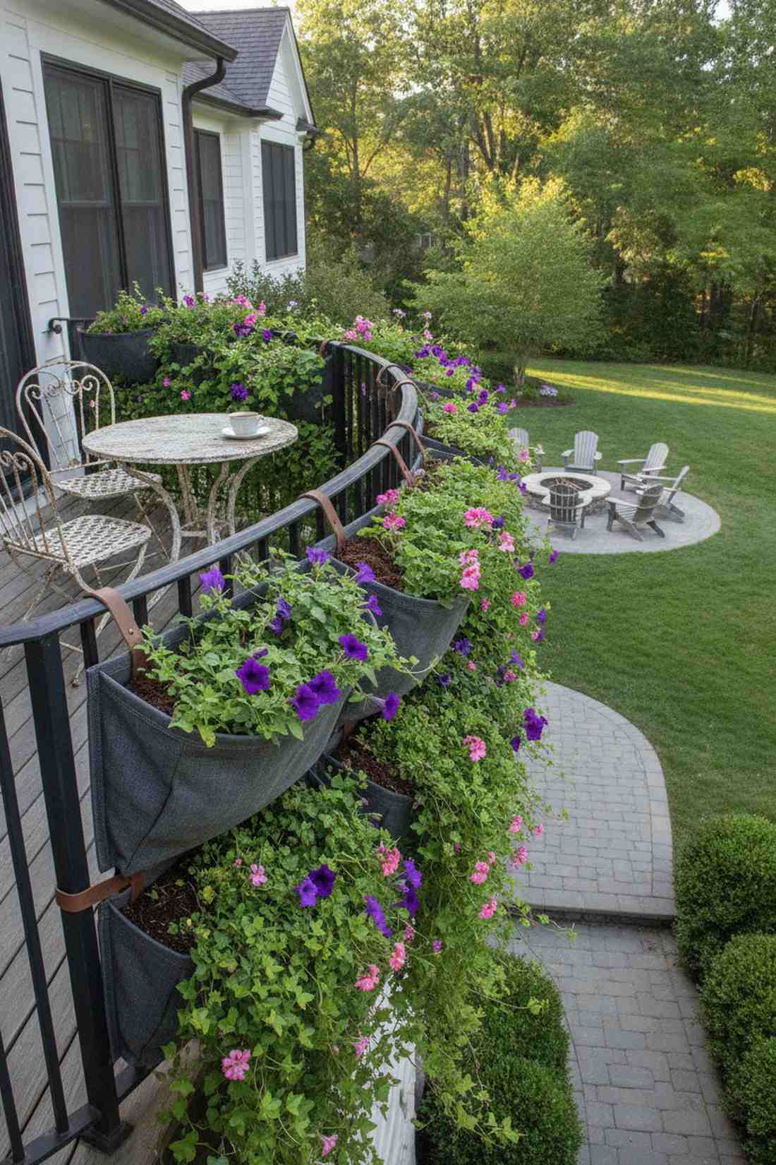 triple pocket tarp planters