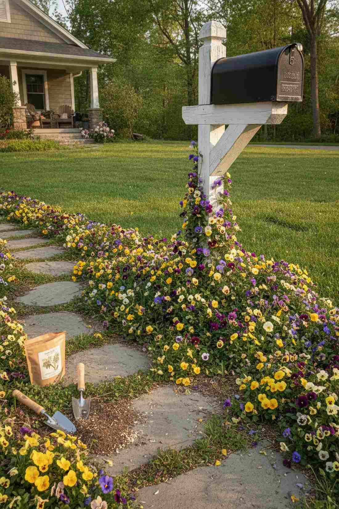 violas and johnny jump ups