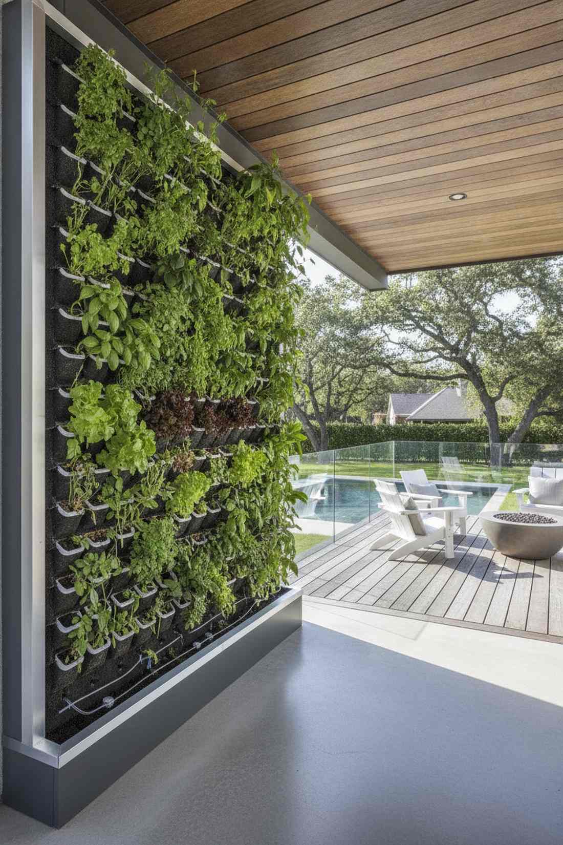 wall mounted rail and container systems